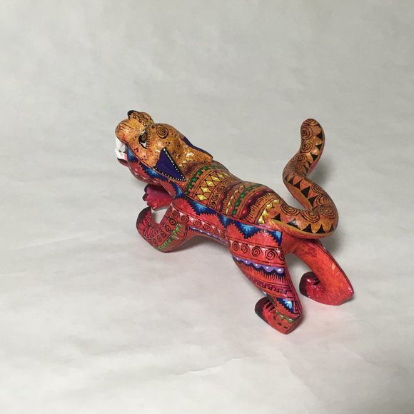 Puma Alebrije Wood Carving - Picture 14 of 16